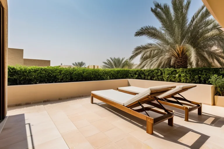 Outdoor Works for a Dubai Villa Renovation visual reference
