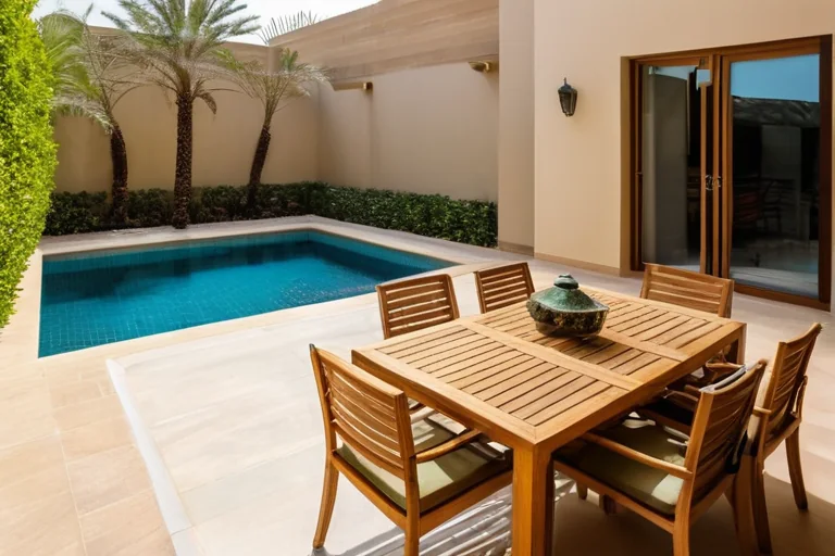 Villa terraces reference for Lanscaping Dubai
